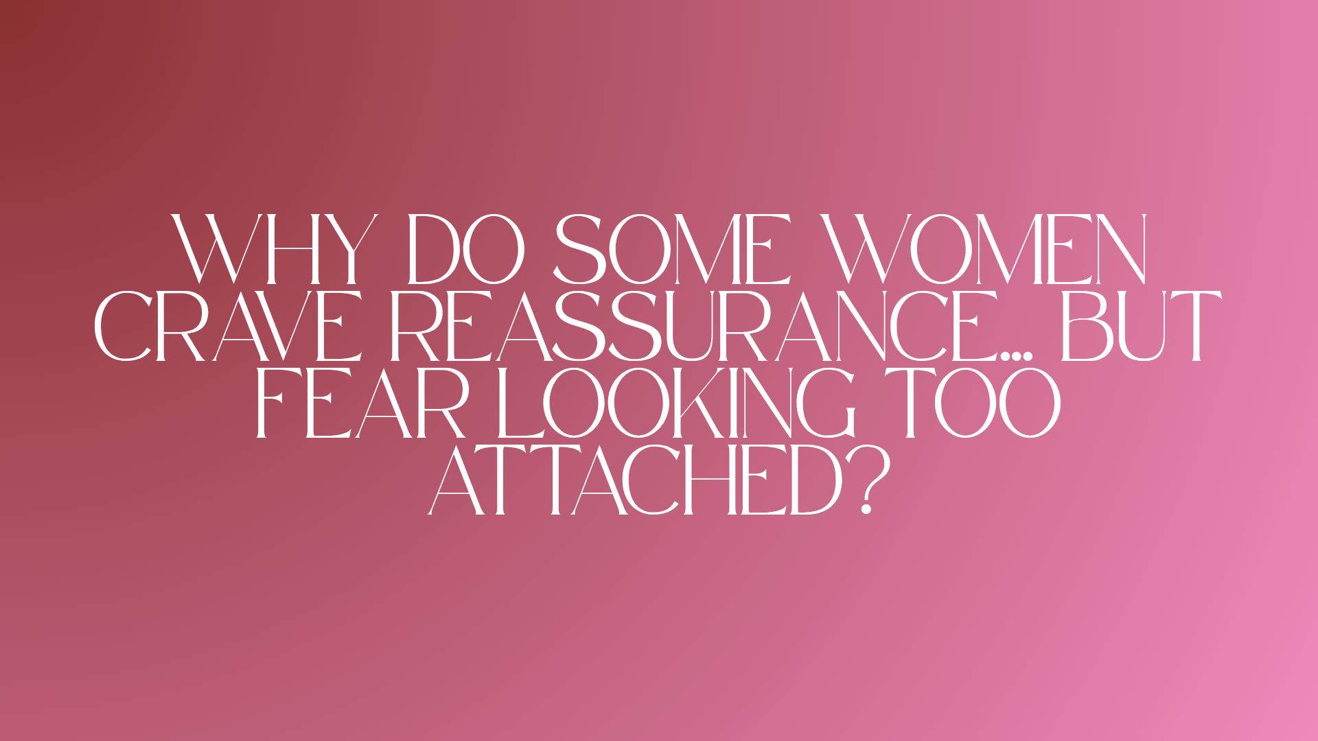 Questions Women Ask In Silence