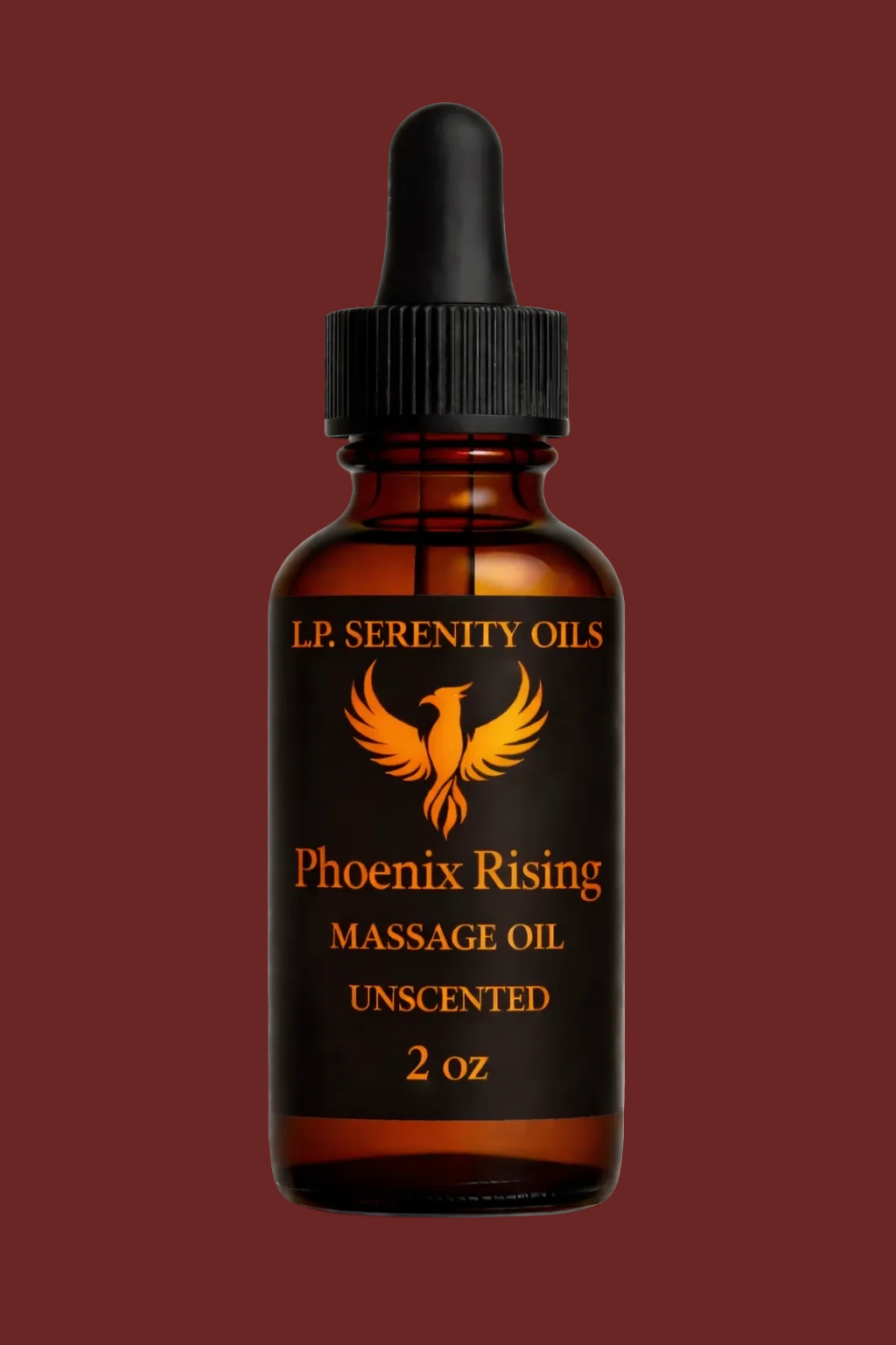 Phoenix Rising Massage Oil – Unscented (2 oz)